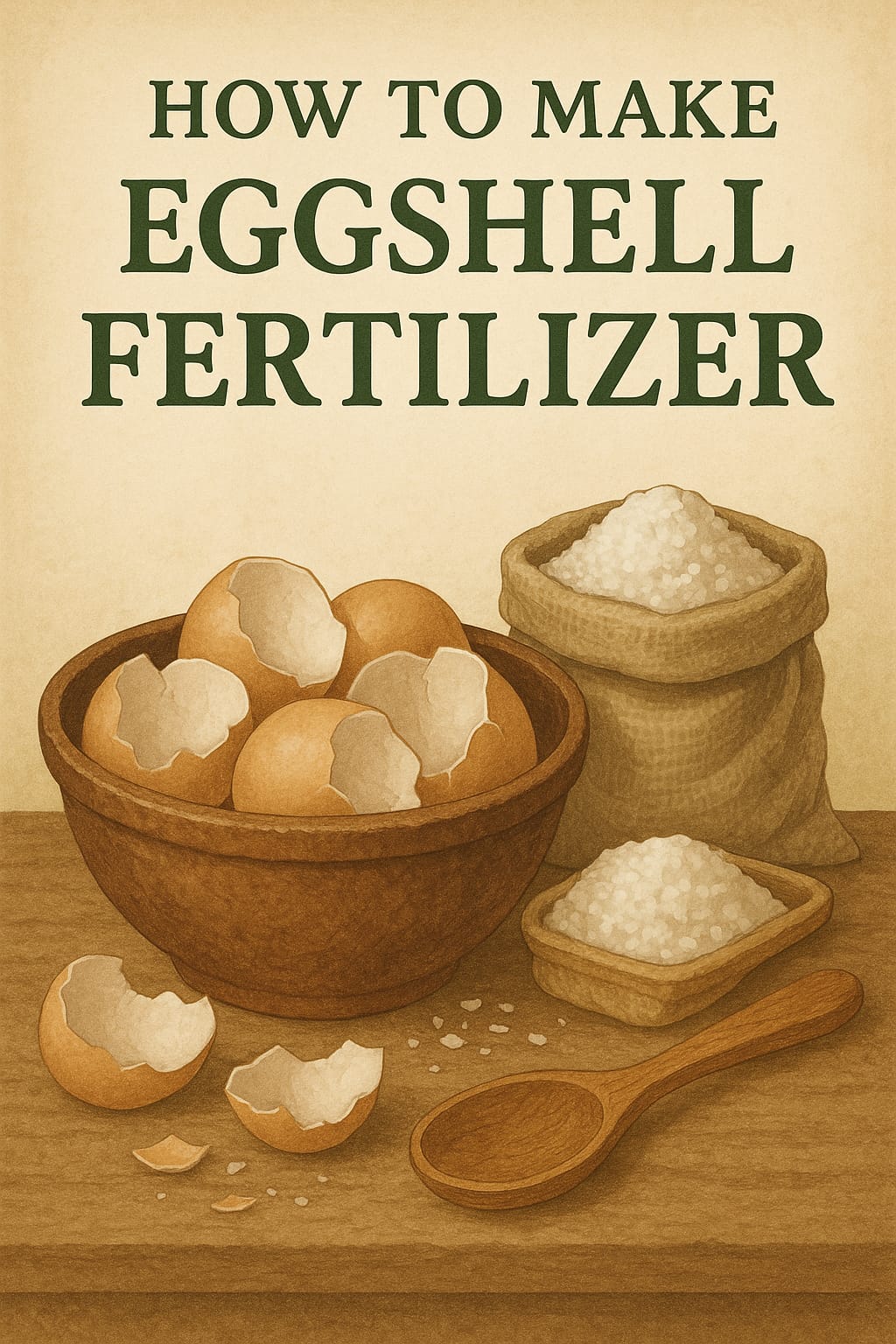 How to Make Eggshell Fertilizer
