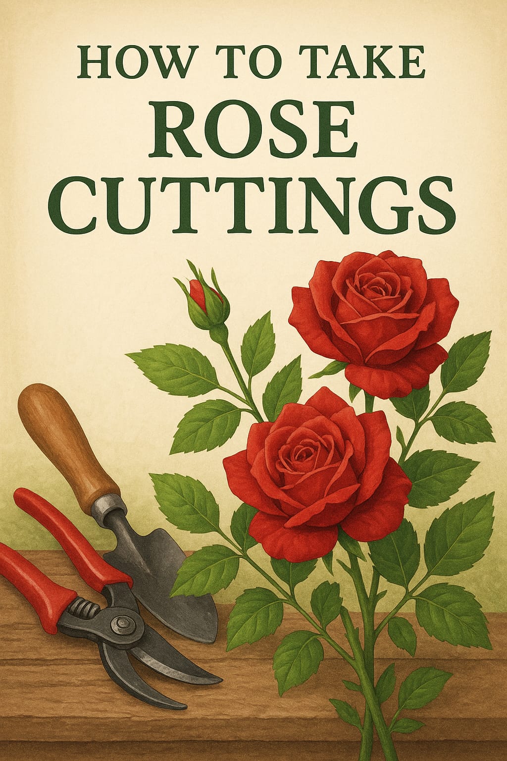 How to take Rose Cuttings
